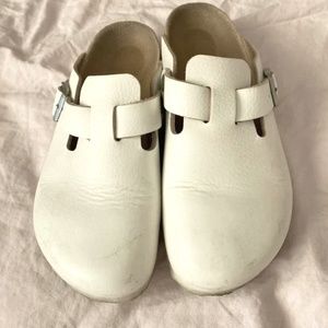 Birkenstock clogs 37 white